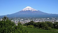 静岡県側から見た富士山