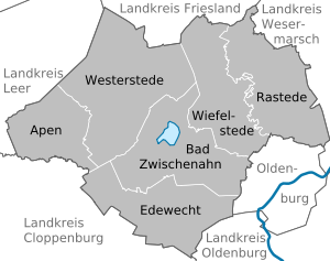 Municipalities in WST.svg