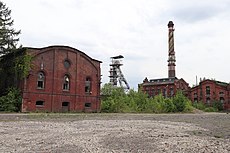 Budynki KWK Mysłowice istniejące w 1919 r.