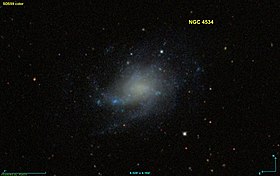 NGC 4534 makalesinin açıklayıcı resmi