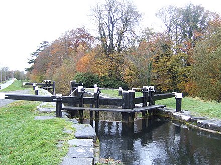 Third lock on Naas Canal