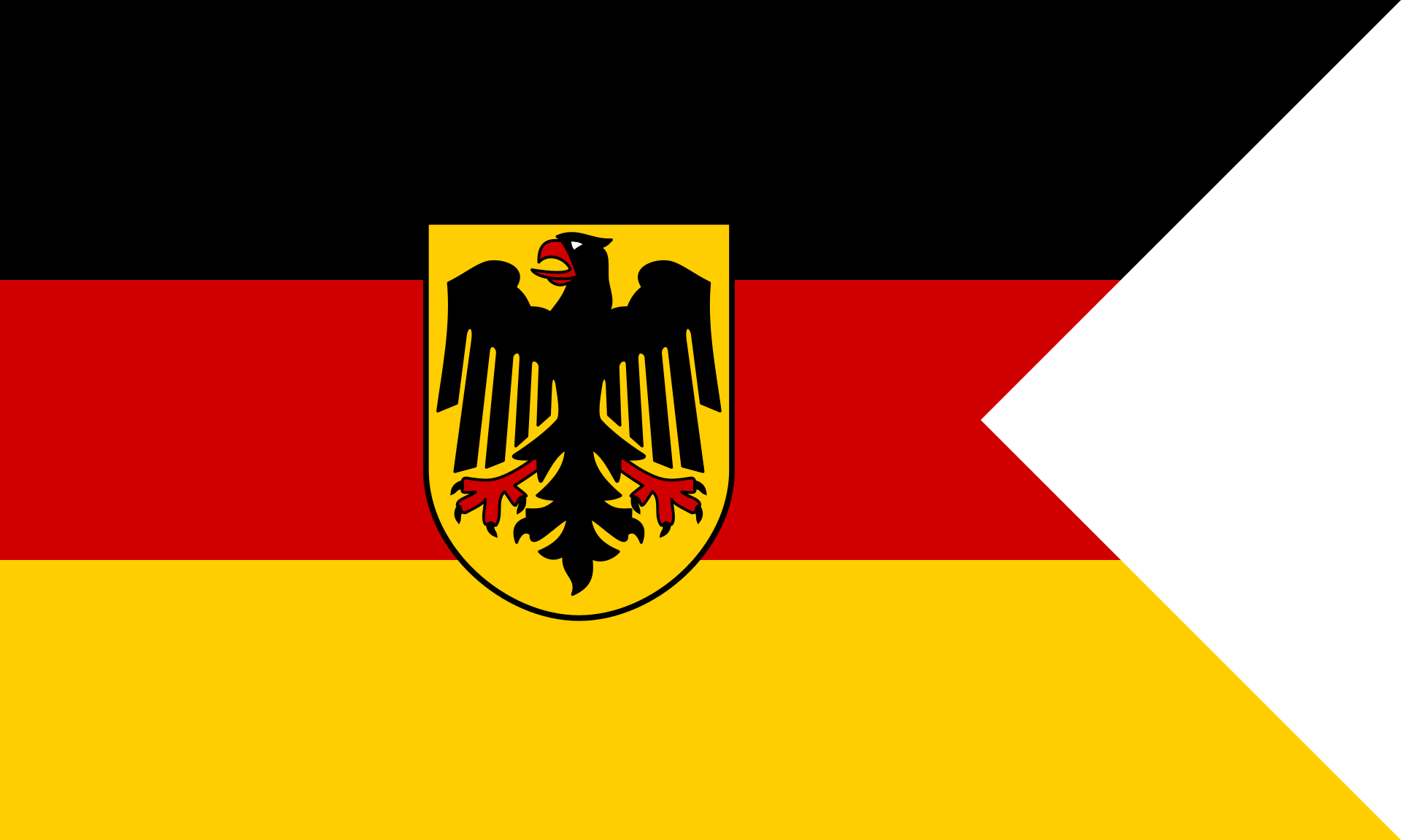 Flaga niemieckiej marynarki wojennej