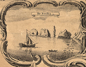 Ilustración de Isaac Taylor de 1759