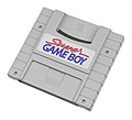 The Super Game Boy allowed Game Boy games to be played on the SNES