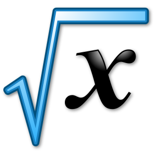 <span class="mw-page-title-main">Square root</span> Number whose square is a given number