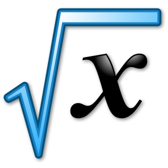 Notation for the (principal) square root of x.