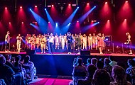 Bilder vom Zelt Musik Festival 2023 in Freiburg im Breisgau:Die A-capella Nacht am 18.07.2023 im Zirkuszelt.:: Unduzo + ein gemischter Projektchor:: OnAir