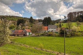 Ortsteil Selbach in de gemeente Odenthal