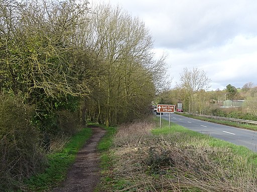 Ogbourne railway station (site), Wiltshire (geograph 6090242)