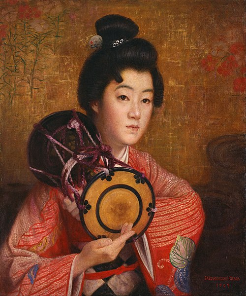 File:Okada Saburosuke - Portrait of a Lady - Google Art Project.jpg