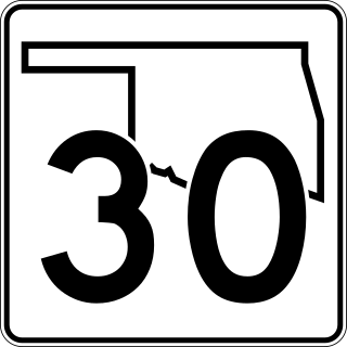 <span class="mw-page-title-main">Oklahoma State Highway 30</span> Highway in Oklahoma