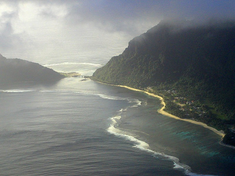 File:Olosega Village Aerial NPS.jpg