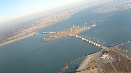 Oosterscheldekering lucht 1