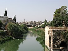 Orontes River in Hama, Syria