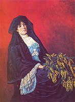 Mimozalı Kadın (1906)