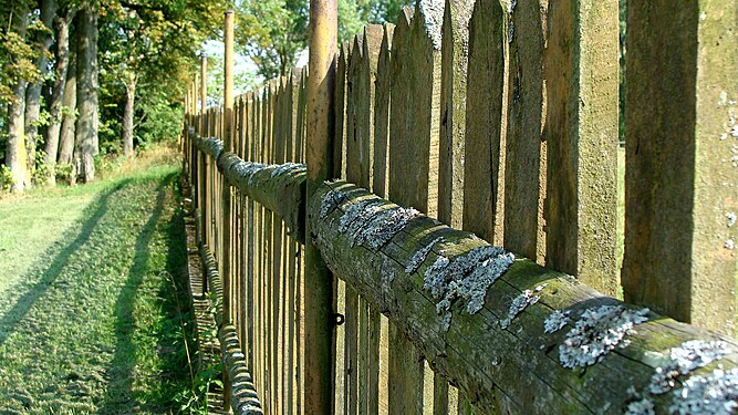 Fence of the St. Nicholas Church in Stary Bubel