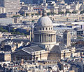 De Panthéon 2010, vum Eiffeltuerm aus gesinn