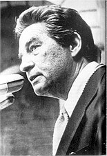 Octavio Paz, ardent champion of Los olvidados and close friend during Buñuel's exile in Mexico[147]