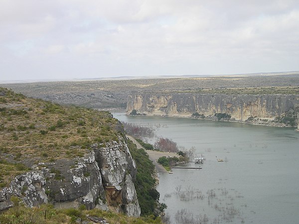 Pecos River near the Rio Grande