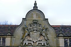 Petersham, Ham House Gatehouse, Dysart coat of arms.jpg