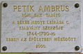 Petik Ambrus, Erkel tér