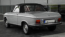 Peugeot 304 S Cabriolet – Heckansicht, 17. Juli 2011, Düsseldorf.jpg