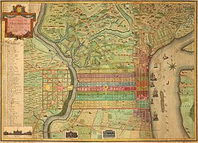 Plan de Philadelphie de 1802. (définition réelle 3 700 × 2 681)