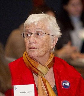 Phoebe S. Leboy American biochemist and advocate for women in science