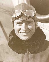 Airmail pilot Arthur Roy Smith in 1924
