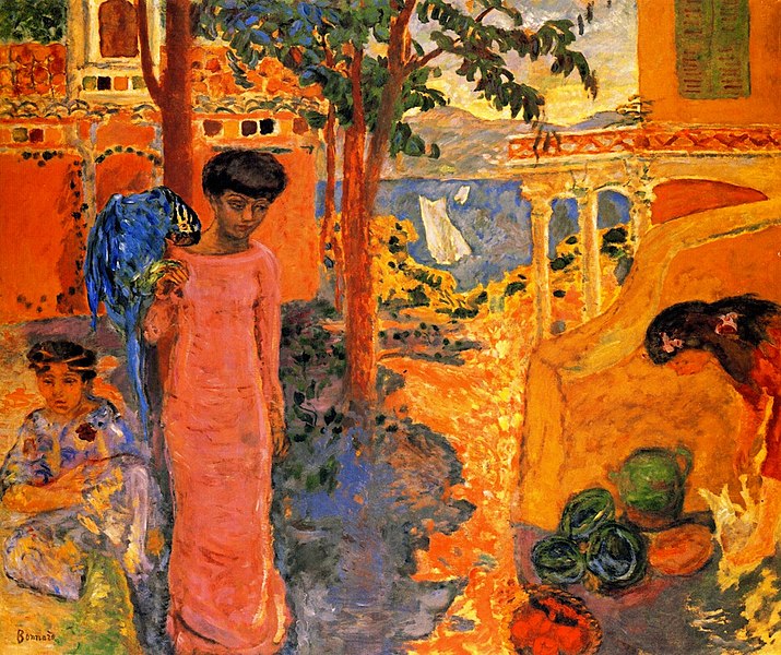 File:Pierre Bonnard Woman with Parrot 1910.jpg