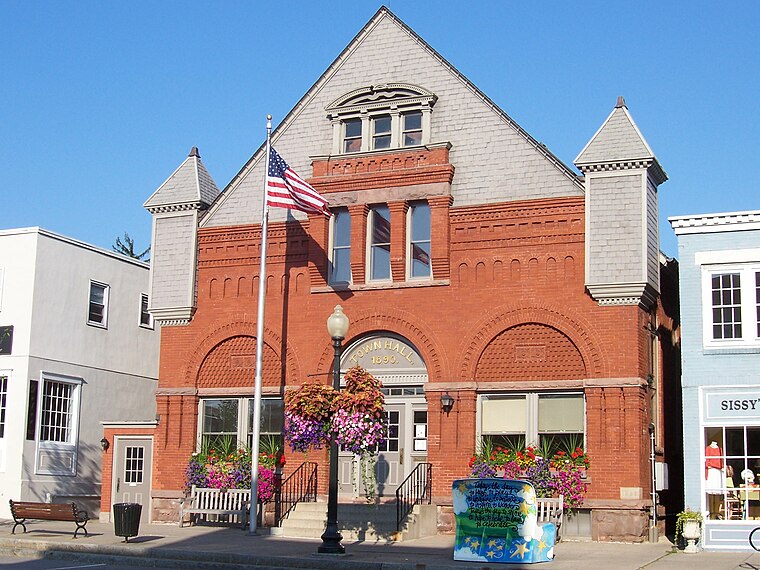 Barker Road Middle School Map Town of Pittsford New York USA