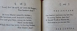 The page number error. Poems, Chiefly in the Scottish Dialect (Dublin Edition) with page number printing error. 1787.jpg