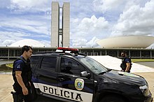 Federal Police in Brazilian Congress. Policia Legislativa do Senado Federal (25071947354).jpg