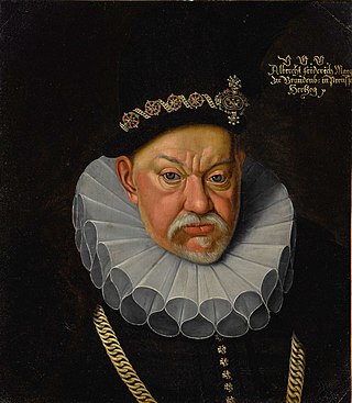 <span class="mw-page-title-main">Albert Frederick, Duke of Prussia</span> Duke of Prussia from 1568 to 1618