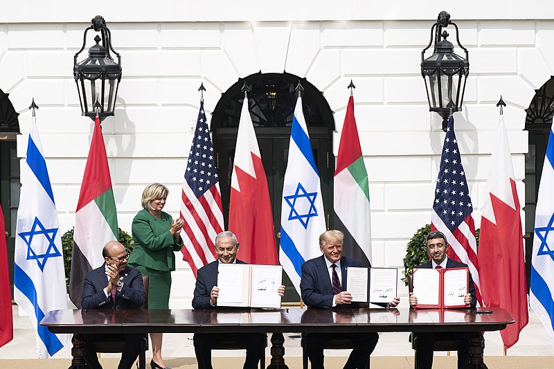 Archivo:President Trump and The First Lady Participate in an Abraham Accords Signing Ceremony (50346677397).jpg