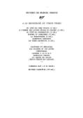 ŒUVRES DE MARCEL PROUST NRF À LA RECHERCHE DU TEMPS PERDU DU CÔTÉ DE CHEZ SWANN (2 vol.). À L’OMBRE DES JEUNES FILLES EN FLEURS (3 vol.). LE CÔTÉ DE GUERMANTES (3 vol.). SODOME ET GOMORRHE (2 vol.). LA PRISONNIÈRE (2 vol.). ALBERTINE DISPARUE. LE TEMPS RETROUVÉ (2 vol.). ____ PASTICHES ET MÉLANGES. LES PLAISIRS ET LES JOURS. CHRONIQUES. LETTRES À LA N. R. F. MORCEAUX CHOISIS. UN AMOUR DE SWANN (édition illustrée par Laprade). ____ Collection in-8 « À la Gerbe » ŒUVRES COMPLÈTES (18 vol.).