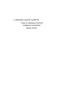 À MONSIEUR GASTON CALMETTE Comme un témoignage de profonde et affectueuse reconnaissance. Marcel Proust