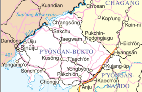 Image illustrative de l’article Infobox Division administrative de Corée du Nord