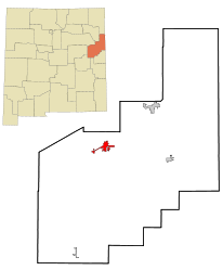 Tucumcari – Mappa