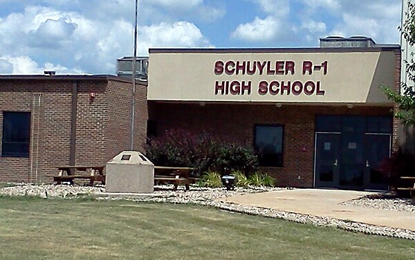 Entrance to Schuyler County R-1 High School