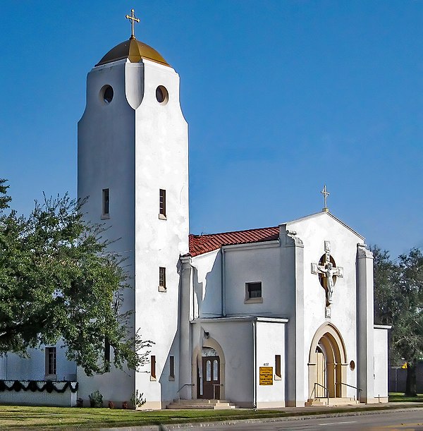 Queen of Angels Church in Dickinson, Texas