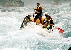 Rafting on Tara River in Montenegro