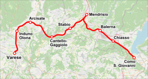 300px rete celere del canton ticino   linea s40   mappa