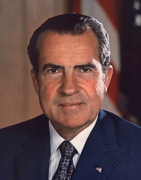 President  Richard Nixon  uit Californië  Republikeinse Partij