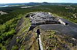 Rödebergsfortet, byggt i början av 1900-talet, är ett av flera fort i Bodens fästning.