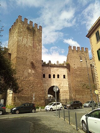 <span class="mw-page-title-main">Porta Tiburtina</span> Gate of the Aurelian walls, a landmark of Rome, Italy