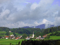 Skyline of Röthenbach (Allgäu)