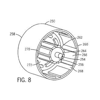 The inner rotor is in the center, surrounded by an empty space for the stator, which will be surrounded by the outer rotor Rotor for dual rotor motor.pdf