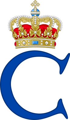 Royal Monogram of King Christian III of Denmark.svg