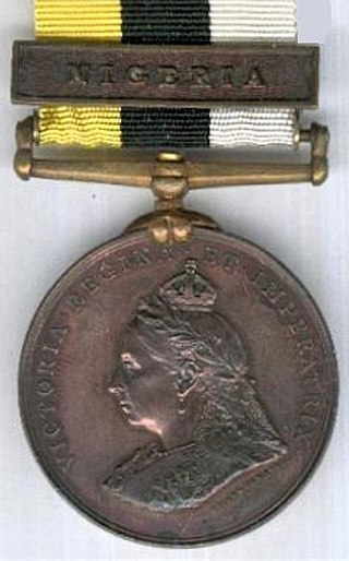 <span class="mw-page-title-main">Royal Niger Company's Medal</span> Award